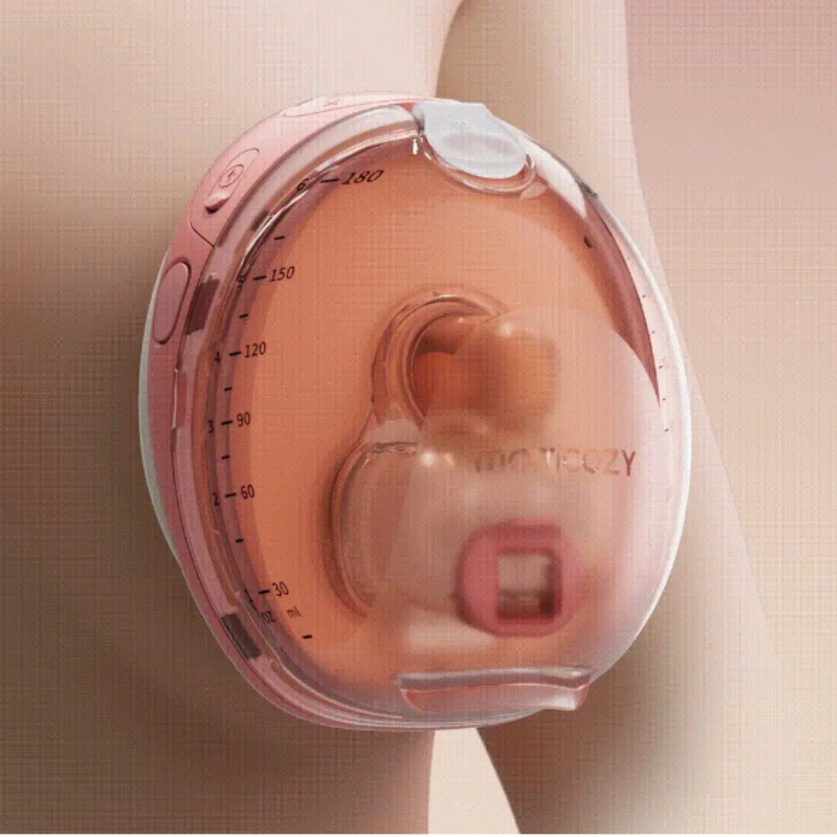 Momcozy Wellness 1 Warm-Massage Wearable Breast Pump - 360° Warmth for a More Comfortable Pumping Experience